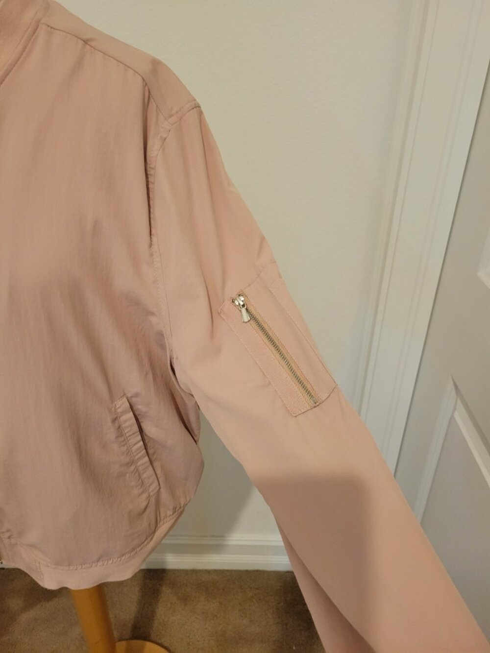 Lightweight zip front bomber style jacket - Picture 2 of 3